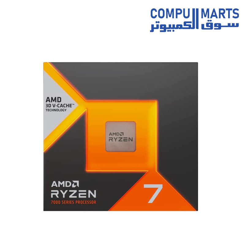 AMD Ryzen 7 7800X3D 8-Core, 16-Thread Desktop Processor – Compumarts Egypt