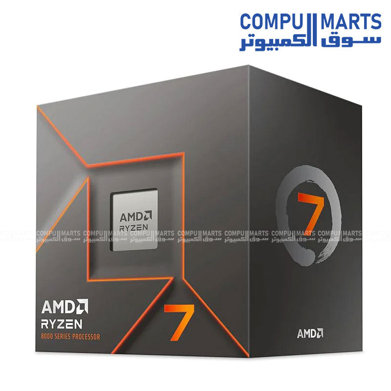 AMD Ryzen 7 8700F – 8-Core 16-Thread Desktop Processor | AM5