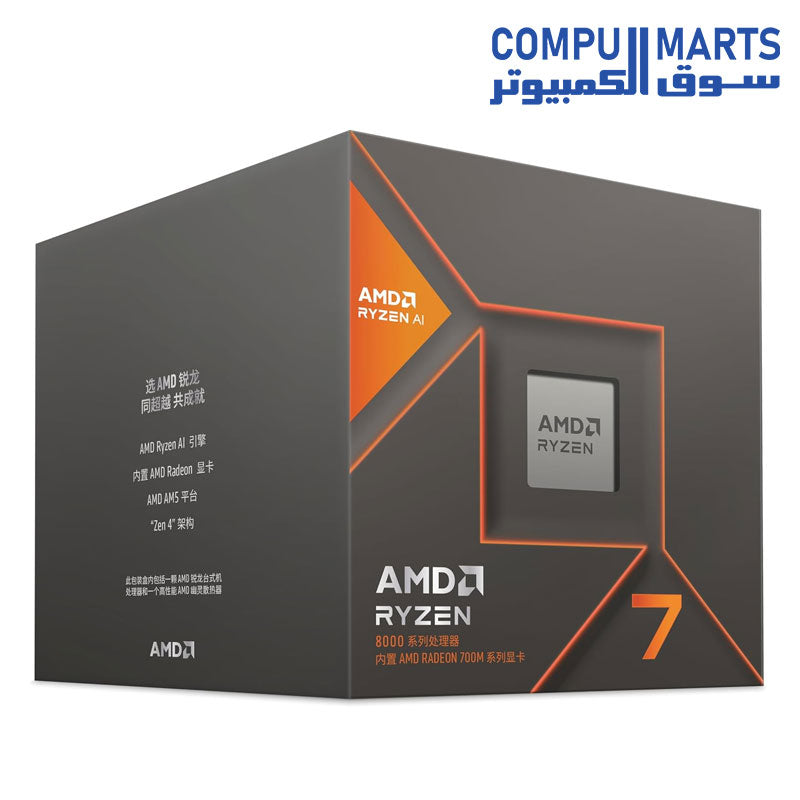 AMD Ryzen 7 8700G 8-Core, 16-Thread Desktop Processor