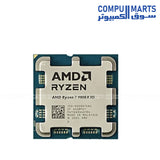 Ryzen 7 9800X3D – Processor – AMD – 8 Cores – 16 Threads – 3D V‑Cache – Up to 5.6GHz – AM5 – Gaming Performance
