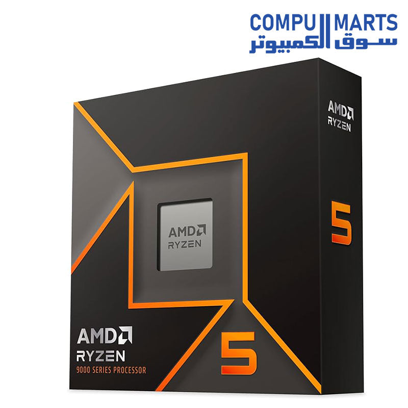 AMD Ryzen 5 9600X 6-Core, 12-Thread Unlocked Desktop Processor ...