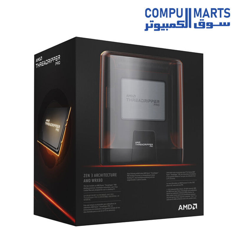 AMD Ryzen Threadripper PRO 5965WX, 24-core, 48-Thread Desktop Processo ...