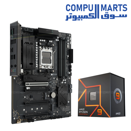 AMD Ryzen 9 7900X ASUS B850 MAX WIFI Bundle