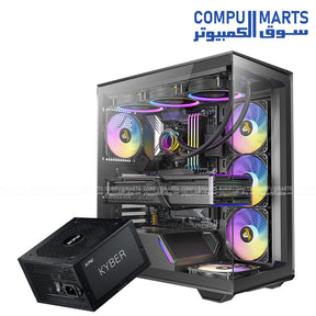 Antec C3 ARGB case with XPG KYBER 850W gold power supply