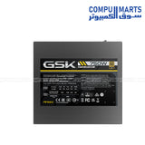 ANTEC GSK750 ATX 3.1 750W 80 Plus Gold Fully Modular Power Supply – PCIe 5.1, Silent Fan