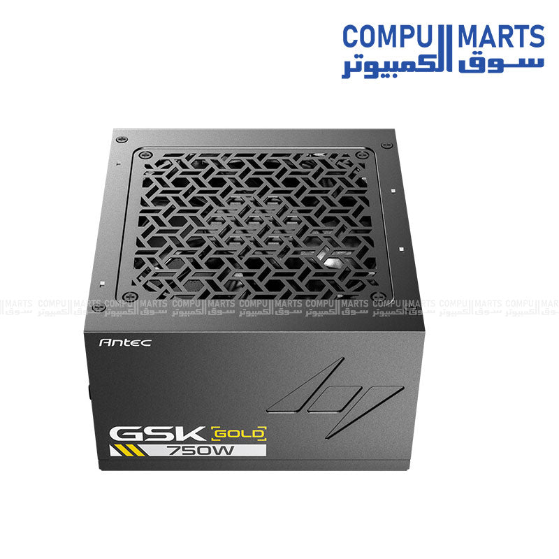 ANTEC GSK750 ATX 3.1 750W 80 Plus Gold Fully Modular Power Supply – PCIe 5.1, Silent Fan
