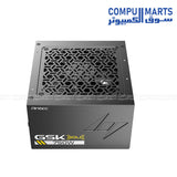 ANTEC GSK750 ATX 3.1 750W 80 Plus Gold Fully Modular Power Supply – PCIe 5.1, Silent Fan