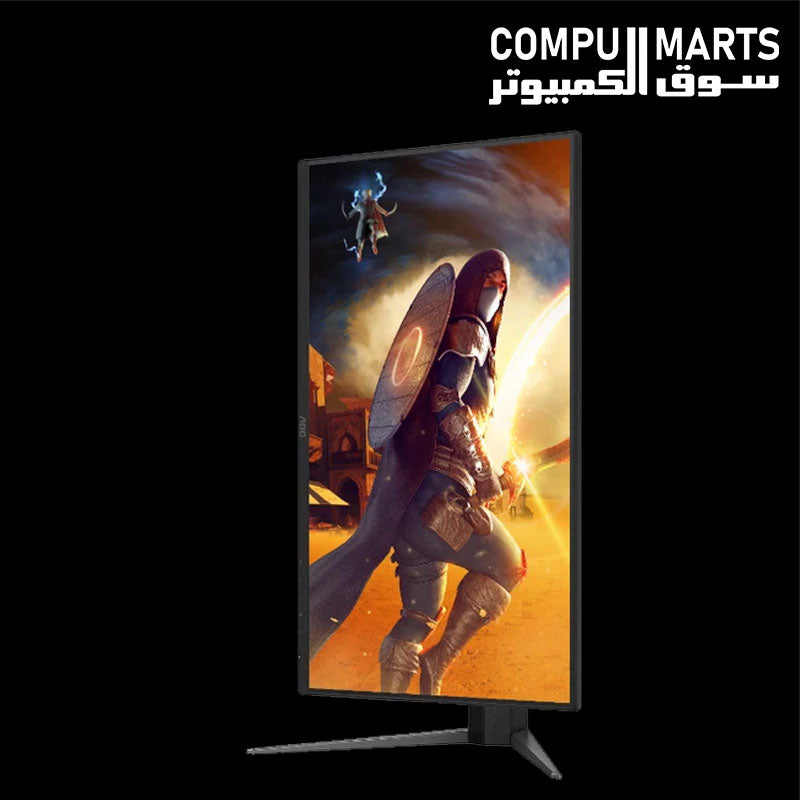 AOC 25G4K 24.5-inch Fast IPS monitor with 0.3ms MPRT and 1ms GtG response time