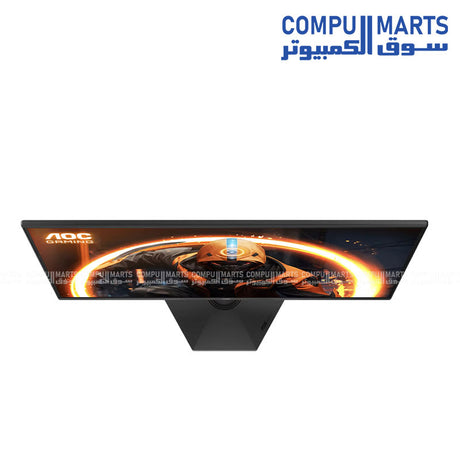 AOC 27G50Z rear ports HDMI 2.0 DisplayPort 1.4 audio out gaming monitor connectivity view Egypt