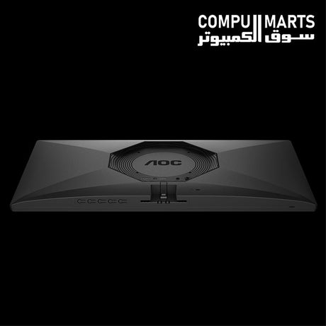 AOC 27G50Z rear ports HDMI 2.0 DisplayPort 1.4 audio out gaming monitor connectivity view Egypt