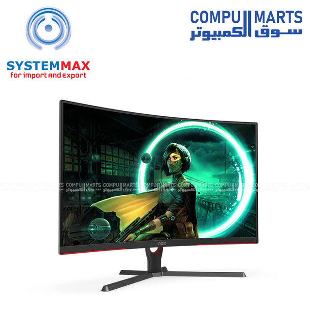 CQ32G3SE-MONITOR-AOC-32Inch-QHD-VA-1MS-165HZ