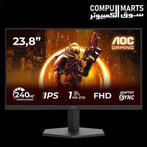 AOC 24G11ZE Fast IPS 240Hz 24-inch FHD Gaming Monitor
