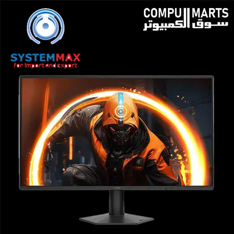 AOC 24G50Z 23.8 inch Fast IPS gaming monitor showing 260Hz refresh rate and 0.3ms response time specs.