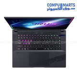 AORUS ELITE 16 AE6H gaming laptop with Intel Core Ultra 9, NVIDIA RTX 5070, 16-inch WQXGA 165Hz display, DDR5 memory, and Windows 11 Pro – Gray Tide