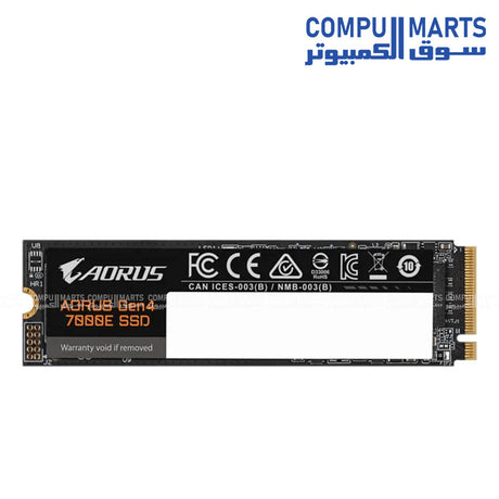 Featuring 1000GB capacity with PCI Express 4.0x4 and NVMe 1.4 interface for users searching PCIe 4.0 NVMe M.2 2280 SSD solutions in Egypt