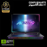 Gigabyte AORUS MASTER 18 BZH gaming laptop front view