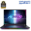 Gigabyte AORUS MASTER 18 BZH Gaming Laptop with Intel Core Ultra 9 275HX, RTX 5090 24GB, 64GB RAM, 2TB SSD, and 18-inch WQXGA Mini-LED 240Hz Display – Windows 11 Pro