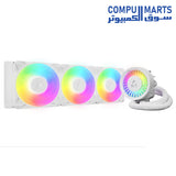 ARCTIC Liquid Freezer III Pro 360 A-RGB CPU Cooler – Black & White Edition
