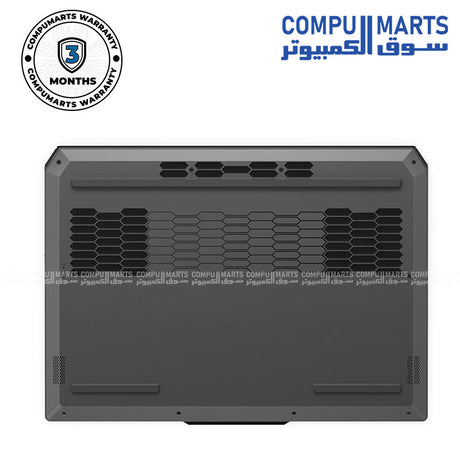 Lenovo LOQ 15IRX9 83DV0102AX HDMI 2.1 USB-C DisplayPort WiFi 6 Bluetooth 5.2 IPS panel 100% sRGB connectivity ports side view Egypt