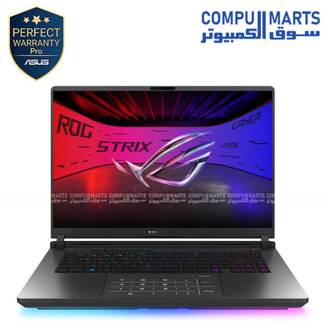 ASUS ROG Strix G16 Gaming Laptop with Intel Core Ultra 9 275HX and NVIDIA RTX 5080 16GB – 16-inch FHD+ 165Hz display, 32GB RAM, 1TB SSD, Eclipse Gray