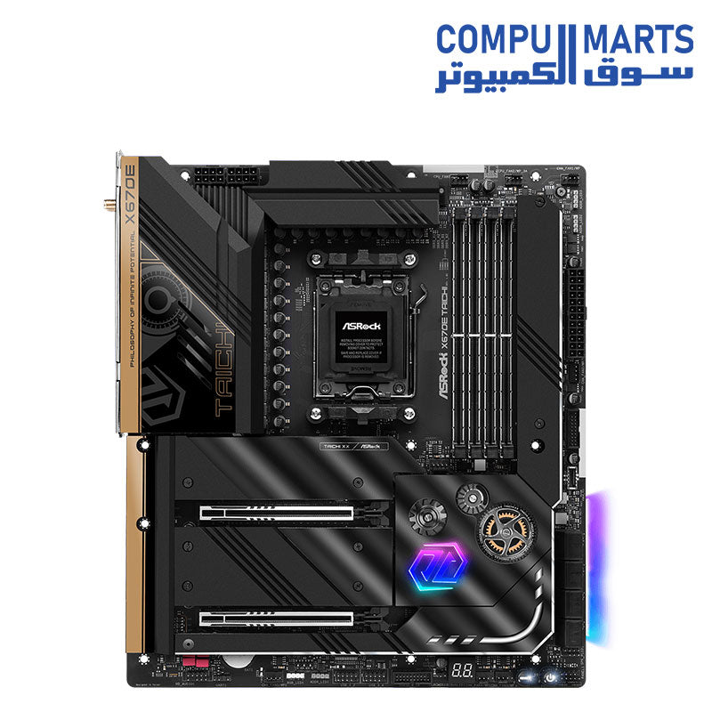 ASRock X670E Taichi EATX Motherboard for Ryzen 8000 and 7000