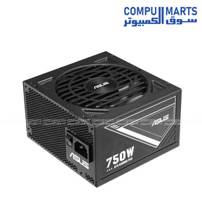 ASUS 750W ATS Gold Power Supply – 80 Plus Gold, Dual Ball Fan Bearings