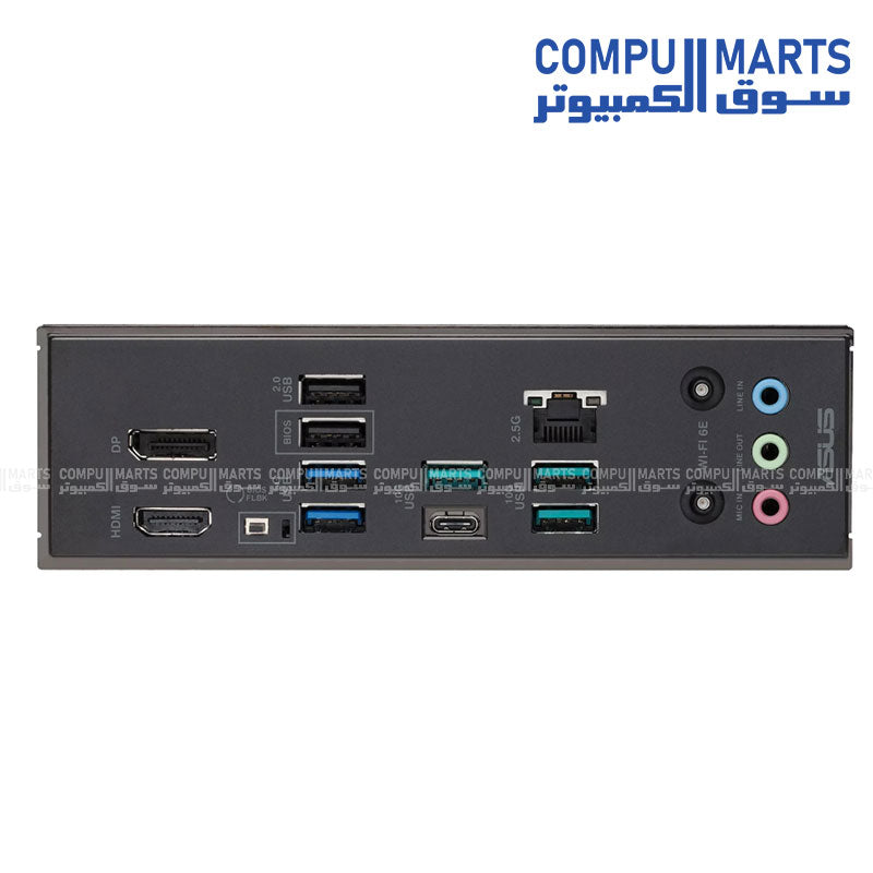 ASUS B850 MAX GAMING WIFI motherboard with Wi-Fi 6E and Bluetooth v5.4