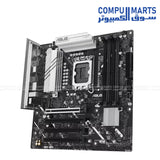 لوحة أم ASUS B860M MAX GAMING AX – ذاكرة DDR5، منفذ PCIe 5.0، واي فاي 6، منفذ LAN بسرعة 2.5 جيجابت، مقبس LGA1851 