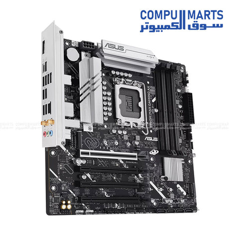 ASUS B860M MAX GAMING AX DDR5 WiFi 6 LGA1851 Motherboard