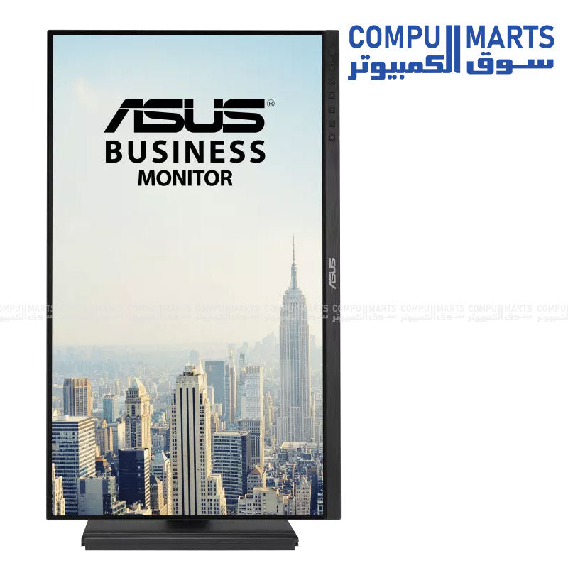 ASUS business monitor with USB C 96W power delivery and DisplayPort daisy chain support from Compumarts
