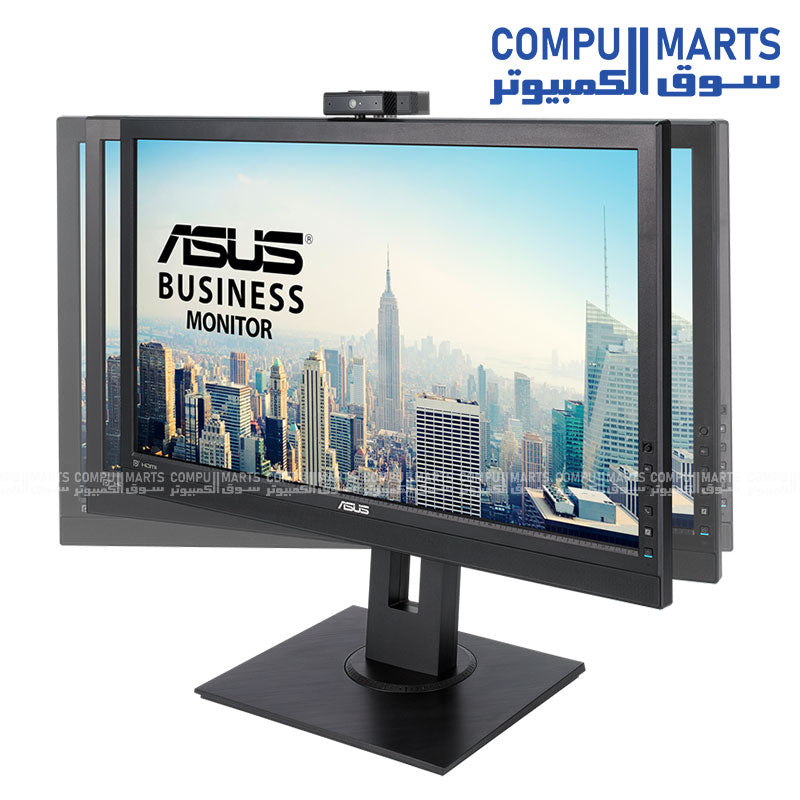 ASUS BE24DQLB – 24" FHD IPS Video Conferencing Monitor – Webcam – Mic Array – Speakers