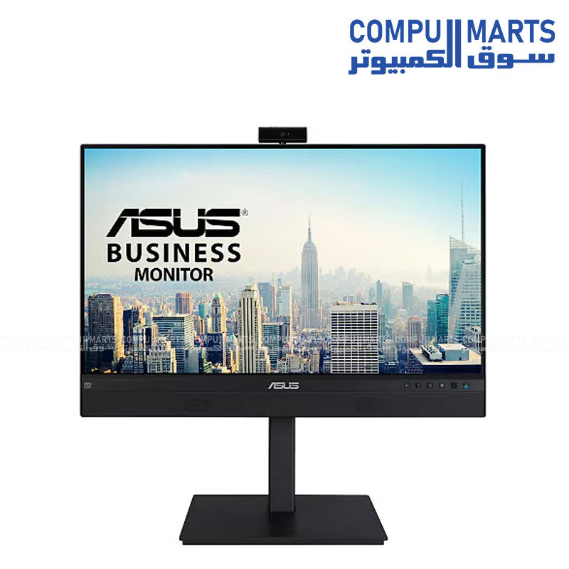 ASUS BE24ECSNK 24-inch FHD IPS Video Conferencing Monitor with Webcam, Mic, USB-C, RJ45 – Egypt