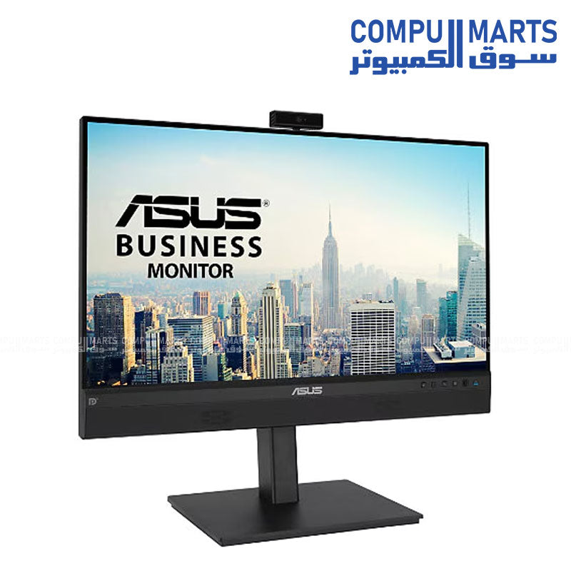ASUS BE24ECSNK 24-inch FHD IPS Video Conferencing Monitor with Webcam, Mic, USB-C, RJ45 – Egypt