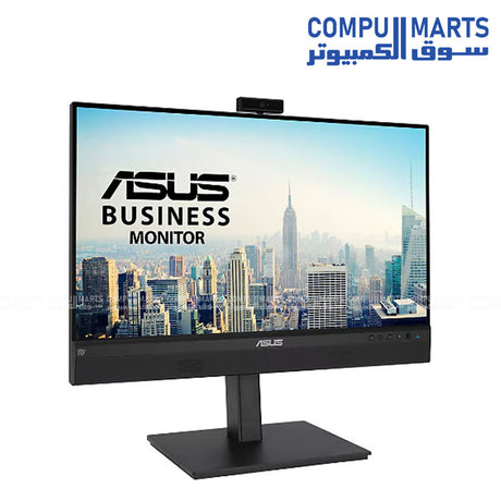 ASUS BE24ECSNK 24-inch FHD IPS Video Conferencing Monitor with Webcam, Mic, USB-C, RJ45 – Egypt