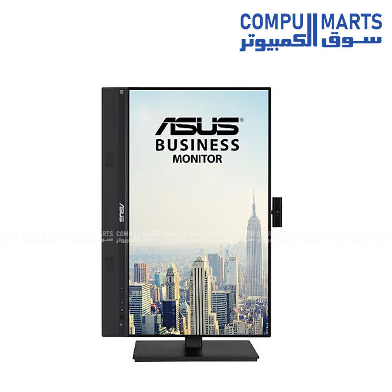 ASUS BE24ECSNK 24-inch FHD IPS Video Conferencing Monitor with Webcam, Mic, USB-C, RJ45 – Egypt