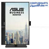 ASUS Zoom Certified office monitor with ergonomic stand and AI noise canceling microphone