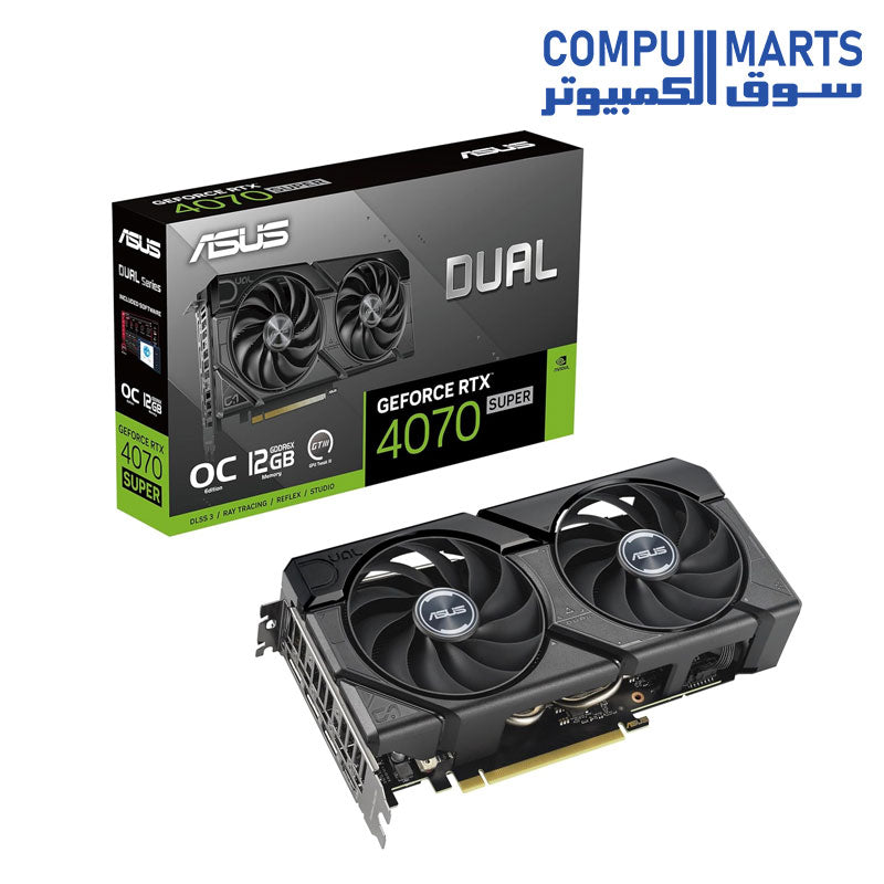 新品未開封　ASUS RTX 4070 OC 12GB Amazon.com: ASUS Dual GeForce RTX 4070 Super OC Edition Graphics