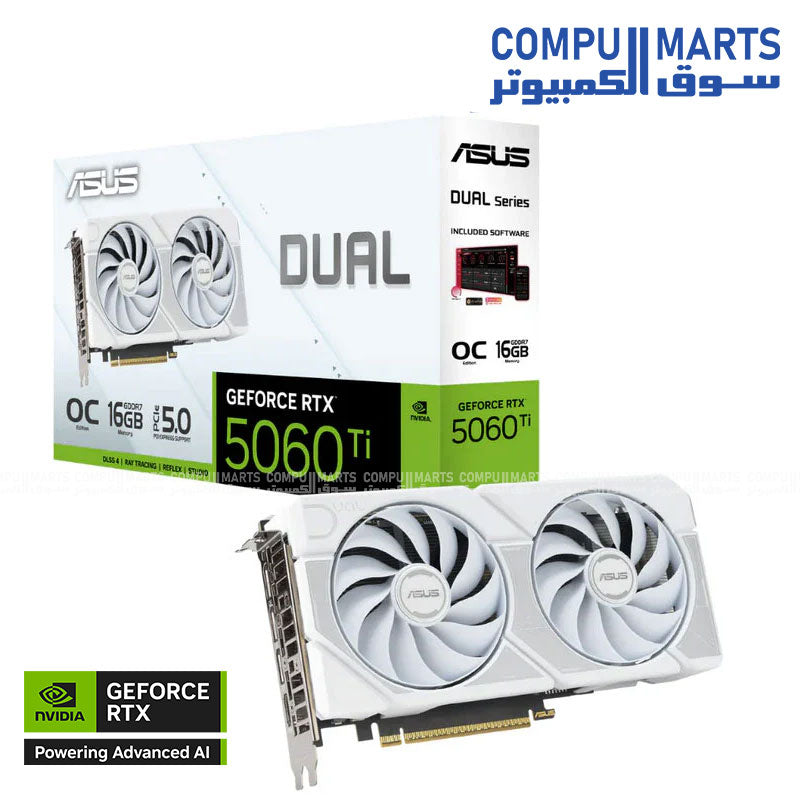 DUAL-RTX5060 TI-O16G-WHITE