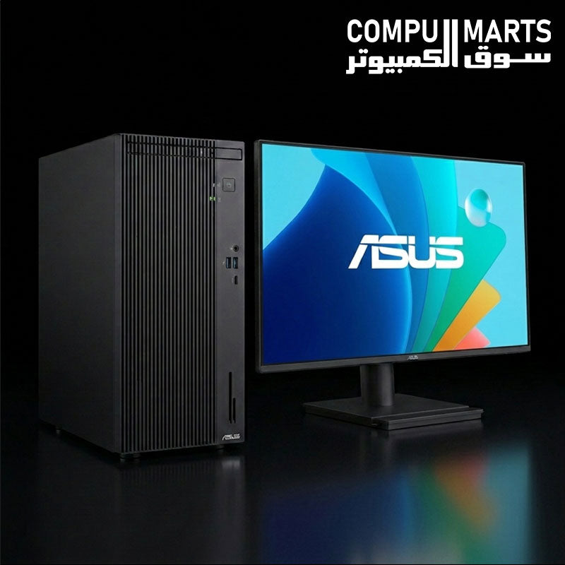 ASUS ExpertCenter P500MV Mini Tower Desktop PC in gray