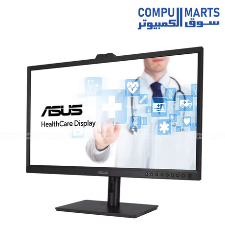 HA3281A OLED healthcare display featuring true 10-bit panel technology, AGLR anti-glare low-reflection surface, and Eye Care+ support for medical imaging environments in Egypt