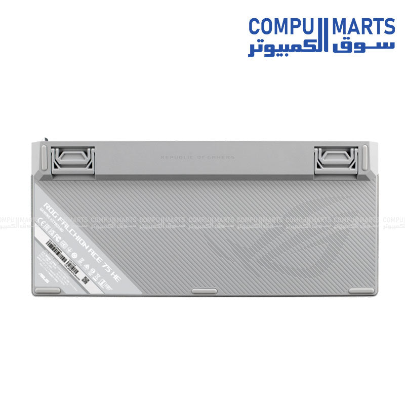 ASUS ROG Falchion ACE 75 HE compact gaming keyboard with magnetic switches