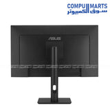 Professional ASUS clinical monitor with 2560x1440 IPS panel, DisplayPort daisy-chain support, HDMI input, USB hub, and Eye Care+ technology for long-duration viewing in Egypt