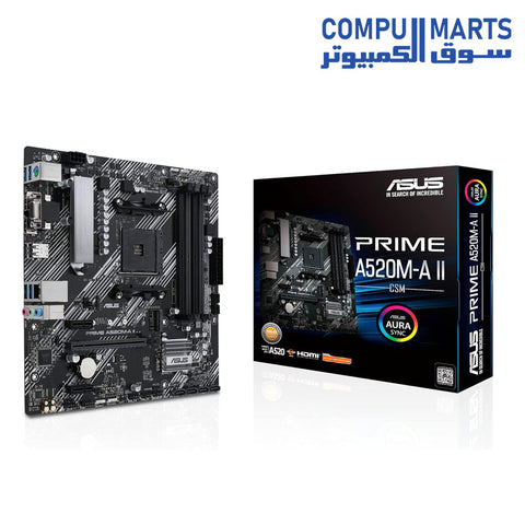  A520M-A II-Motherboard-ASUS-PRIME-AMD-AM4