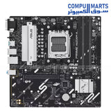 ASUS PRIME A620AM-A-CSM Motherboard – AM5 – DDR5 – PCIe 4.0 – Dual M.2 – Egypt