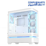 ASUS Prime AP304 ARGB Gaming PC Case with Panoramic Tempered Glass