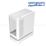 ASUS Prime AP304 ARGB PC Case with 4 ASUS Prime MR120 ARGB Fans