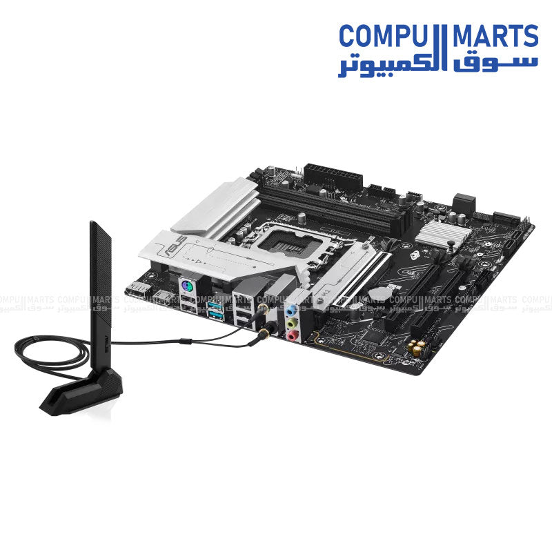 ASUS PRIME B760M-A WIFI II Motherboard – LGA1700 – DDR5 – Micro-ATX – Egypt