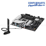 ASUS PRIME B760M-A WIFI II Motherboard – LGA1700 – DDR5 – Micro-ATX – Egypt