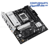 ASUS PRIME B850M-A WIFI Motherboard – AM5 Socket – DDR5 – PCIe 5.0 – Wi-Fi 6E – Micro ATX