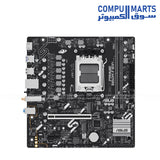 ASUS PRIME B850M-F WIFI AM5 Micro-ATX motherboard with DDR5 and PCIe 5.0